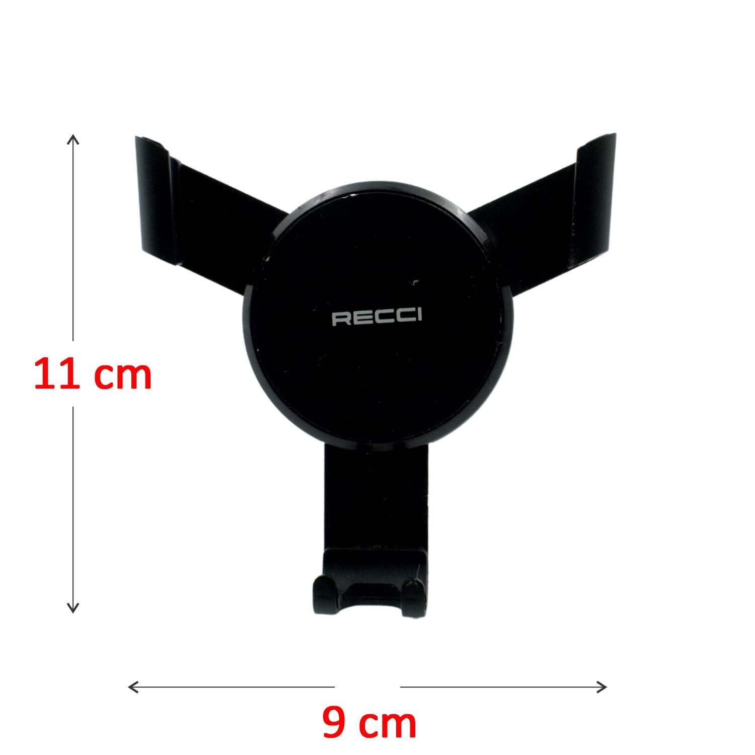 Car Mobile Holder (7322) - Plastic Material, Black Color | Includes Car Mobile Holder Accessory For Convenient Mobile Access While Driving