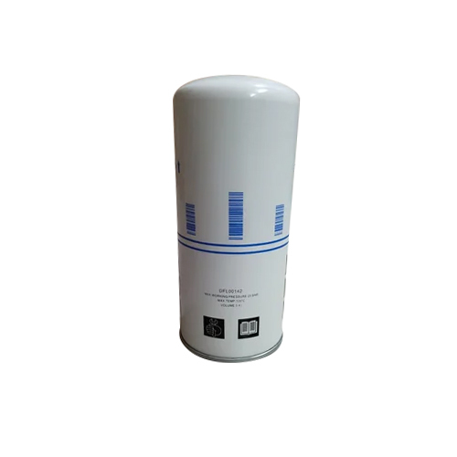 Atlas Copco Oil Filters - Mild Steel, White Color | Designed For Efficient Filtration, Suitable For Industrial Compressors