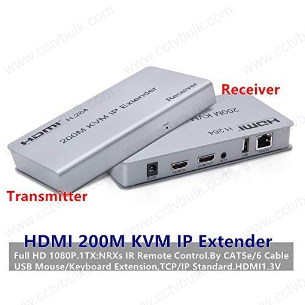 Hdmi Kvm Extender 200m With Usb