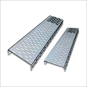 Stainless Steel Perforated Cable Tray - Variable Size, Galvanized Finish | Durable, Corrosion Resistant, Easy Installation