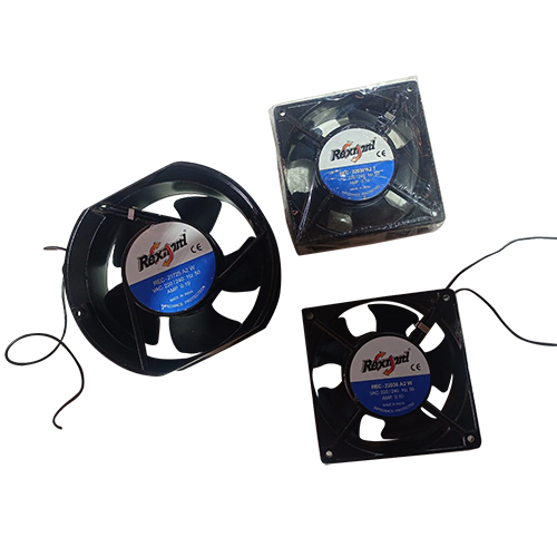 Panel Cooling Fan - High-Quality Plastic, Compact Design, Silent Operation, Enhanced Airflow
