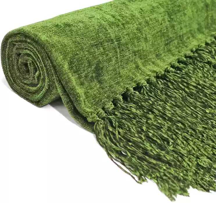 Washable Chenille Throw