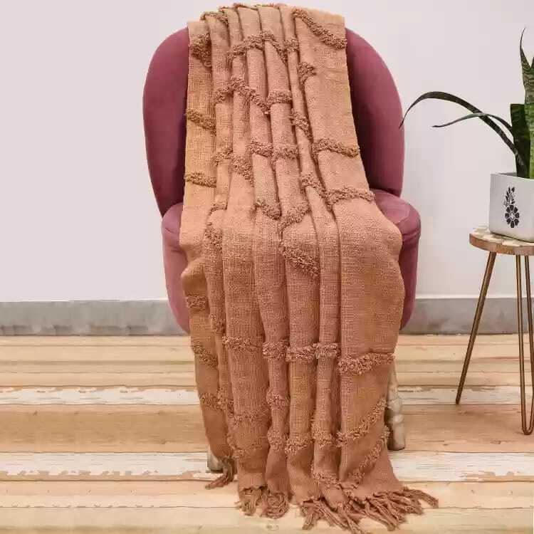 Washable Chenille Throw