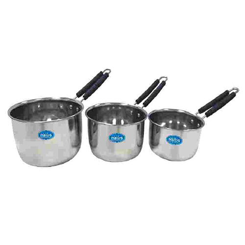 Silver Sauce Pan Set