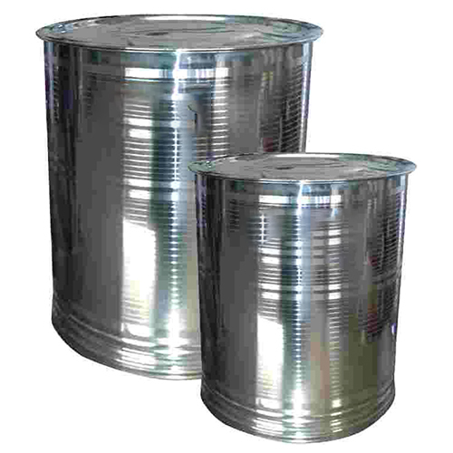 Silver Stainless Steel Container