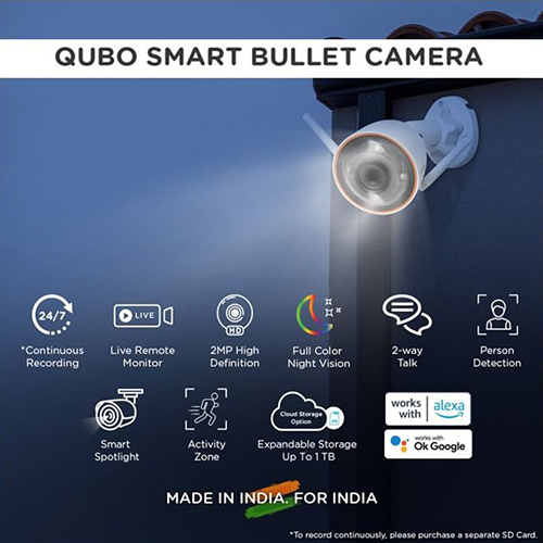 Smart Bullet Camera Video Capture: Yes