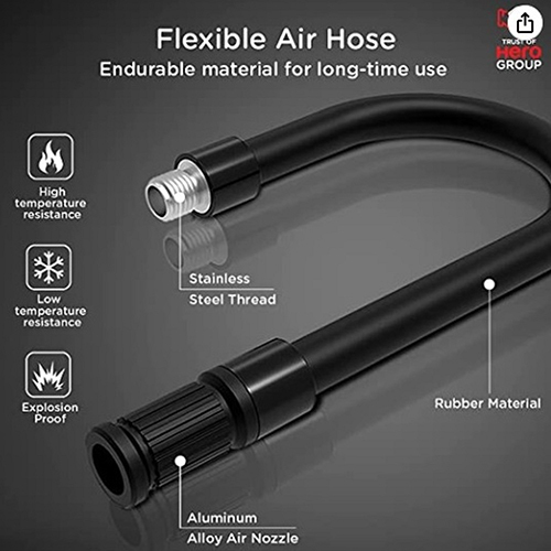Metal Tyre Inflator Battery