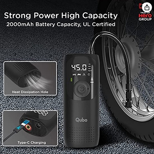 Metal Tyre Inflator Battery