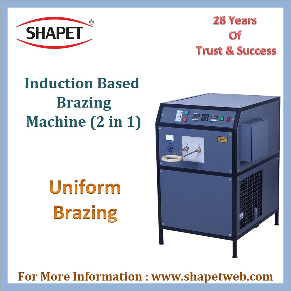 Induction Brazing Machine (2 In 1) - Color: Gray