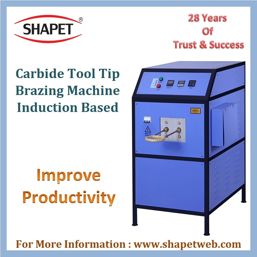 Carbide Tool Tip Brazing Machine - Color: Gray