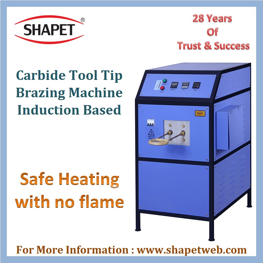 Carbide Tool Tip Brazing Machine - Color: Gray
