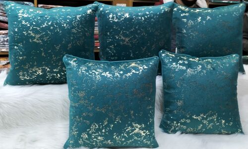 Holland Cushion Cover - Durable Fabric, Square Shape | Vibrant Yellow Color, Zipper-Free Design, Outdoor Resistant, Easy to Clean