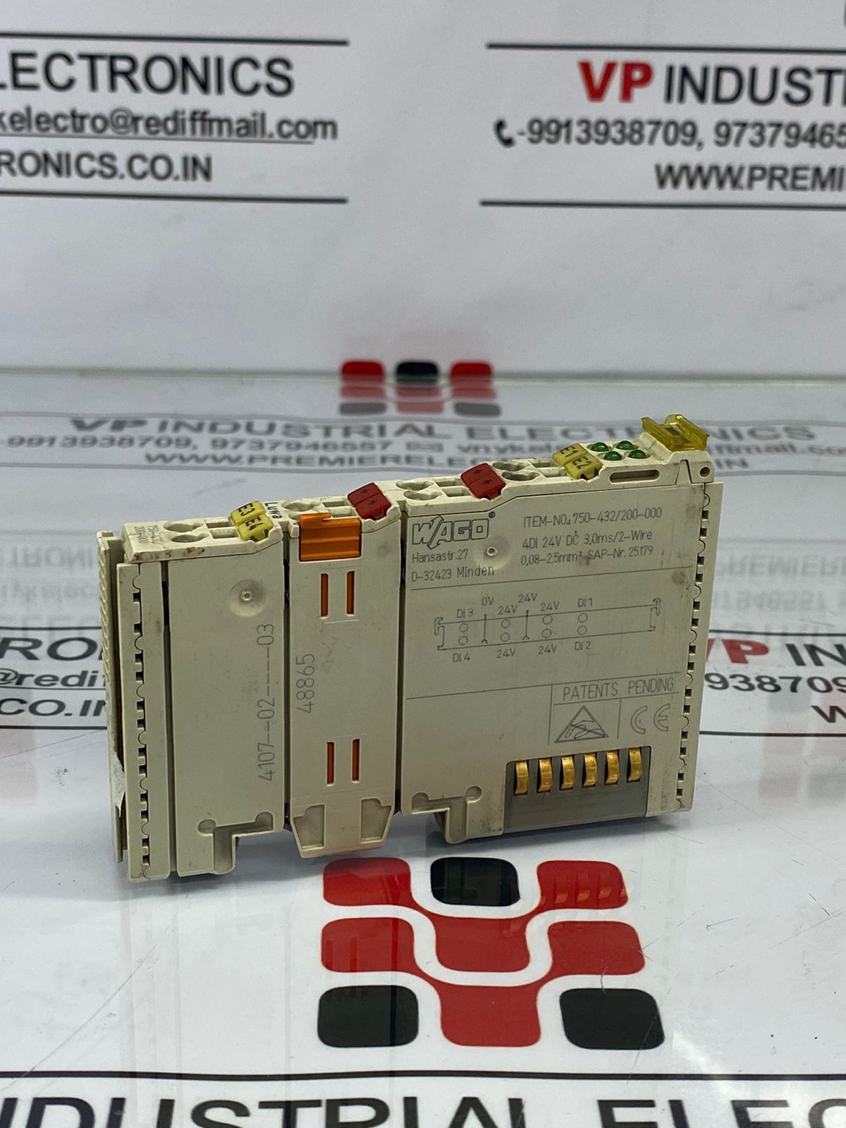 Wago Module 750-432 - Application: Industrial