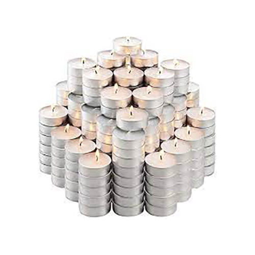 पैराफिन वैक्स टी लाइट कैंडल्स