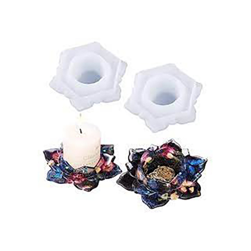 व्हाइट कैंडल मोल्ड्स