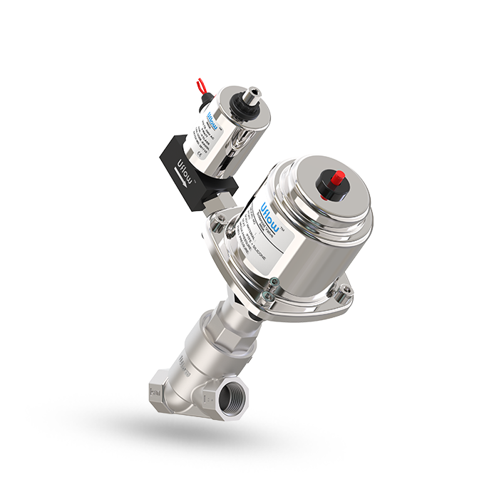 1-1/2 Pneumatically Y Type Control Valve Nc (Screwed) Application: All Application