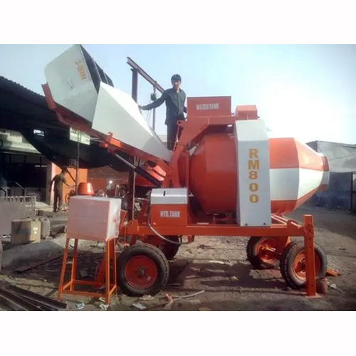 Reversible Concrete Mixer - Manual Control, Automatic Functionality | High Quality Construction Equipment with Warranty