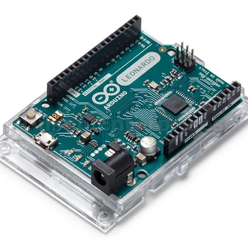 Arduino लियोनार्डो बोर्ड बेस सामग्री: एल्युमुनियम