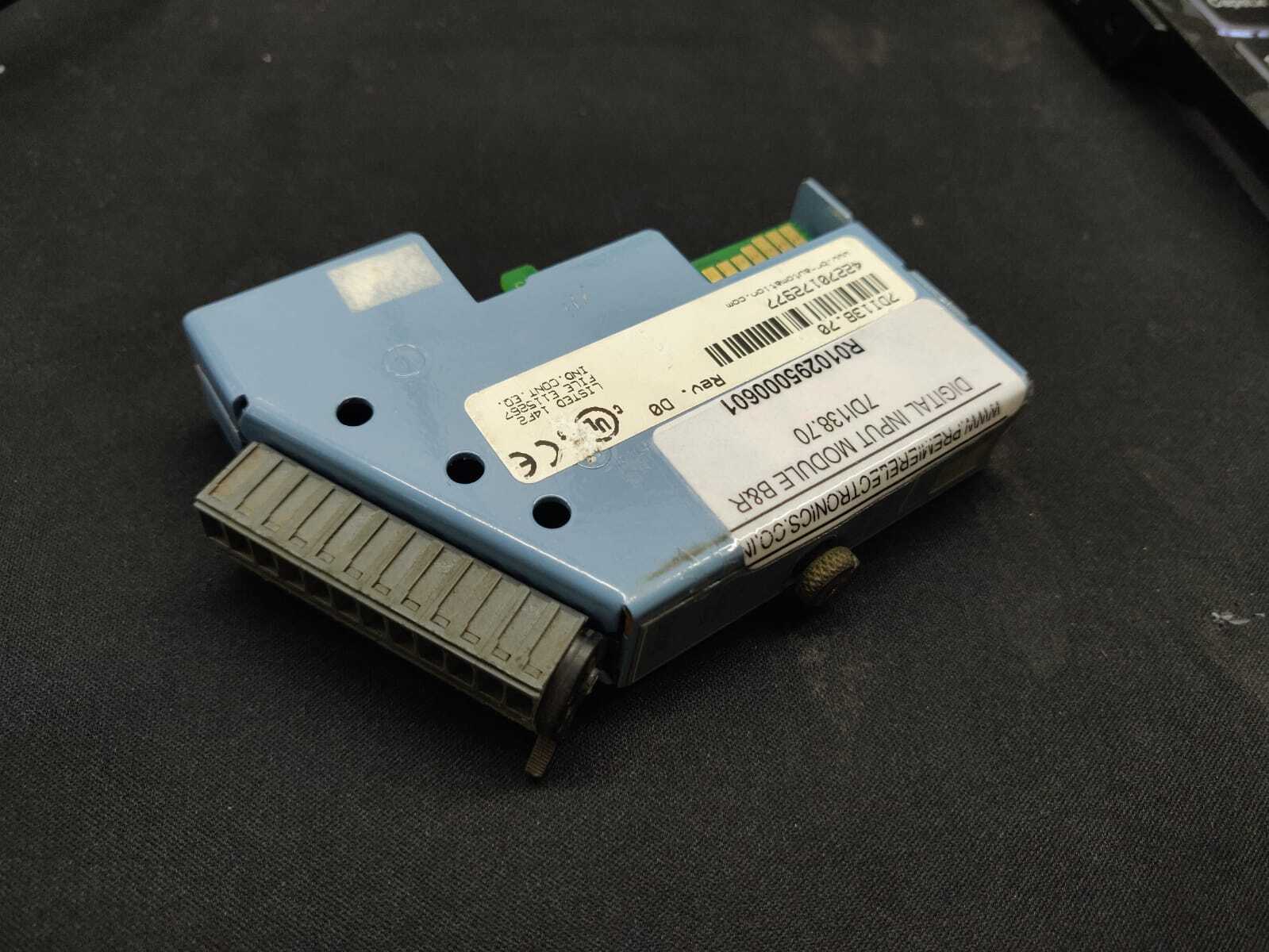 B And R Digital Input Module 7di138.70 - Application: Industrial