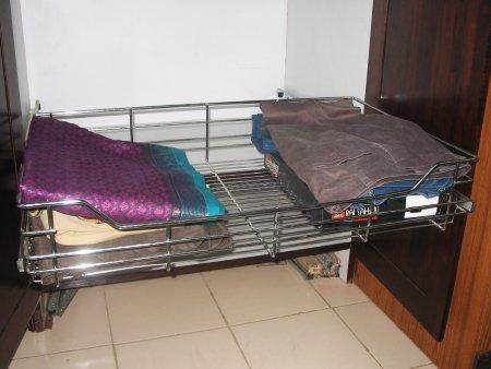 स्टेनलेस स्टील किचन एक्सेसरीज - बास्केट