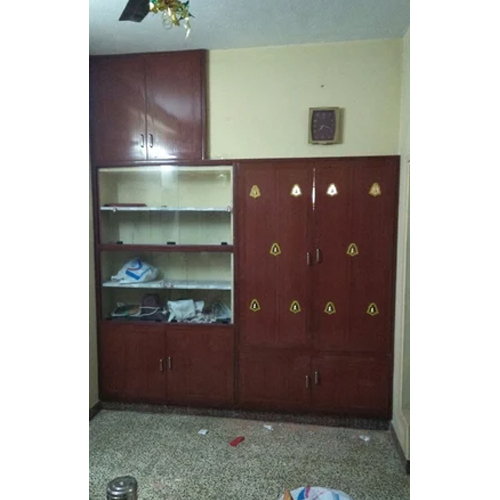 Multocolor Pvc Double Door Pooja Cupboard