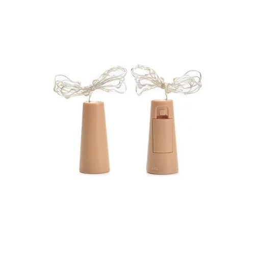 ब्राउन एलईडी बोतल कॉर्क लाइट