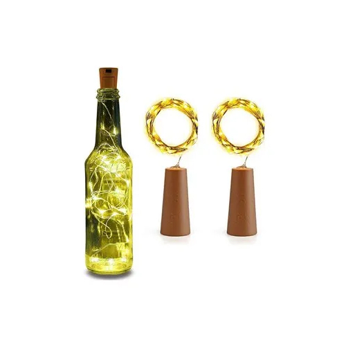 Brown Led Bottle Cork Light