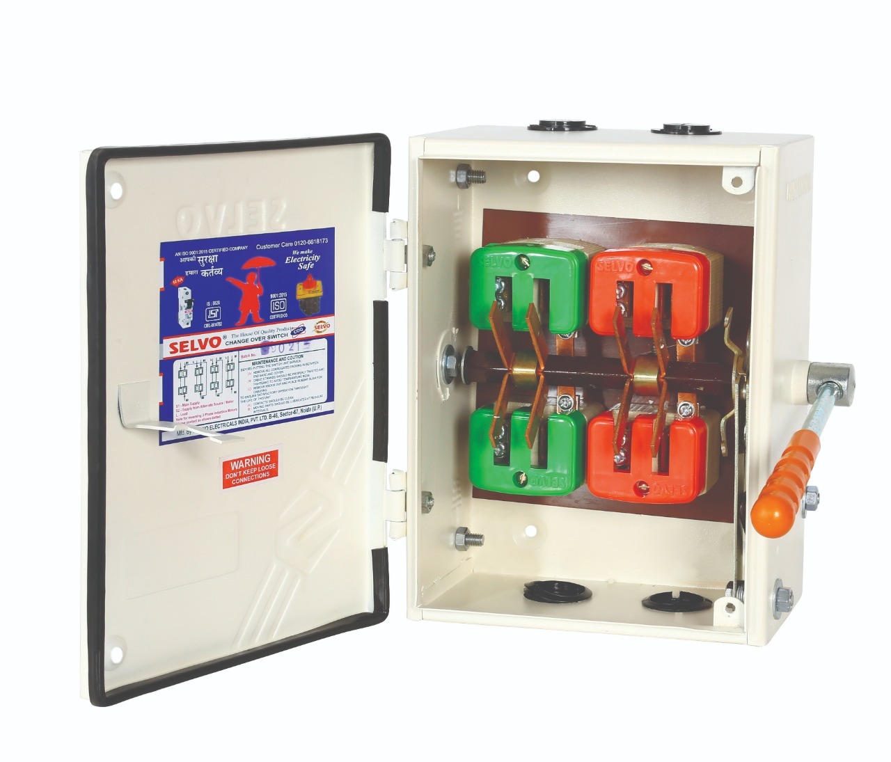 White Selvo 32a 415 Volts Three Phase Neutral Rewireable Switch Fuse Units