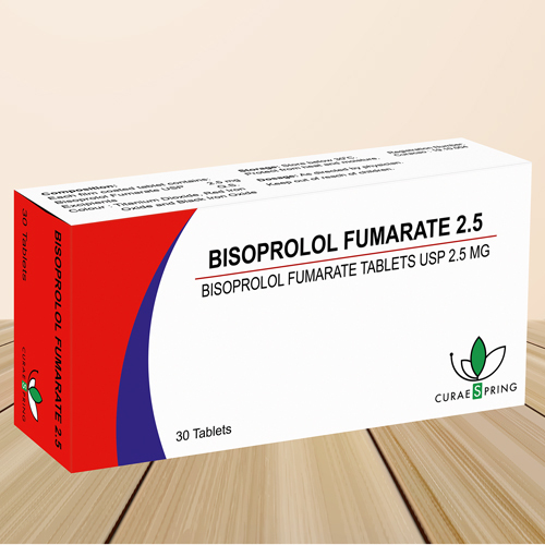 बिसोप्रोलोल फ्यूमरेट टैबलेट यूएसपी 2.5 मिलीग्राम 30 टैबलेट सामान्य दवाएं