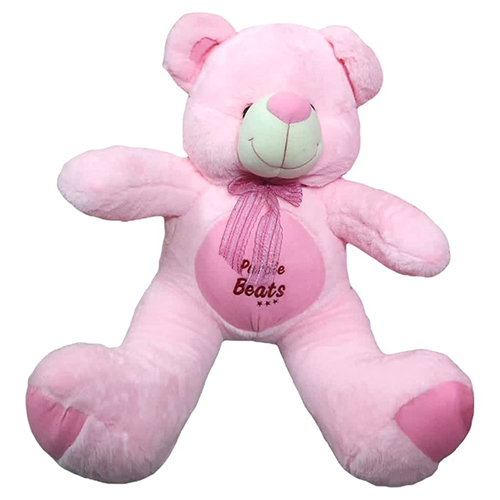 Pink Rabbit Furr Duck Seating Teddy