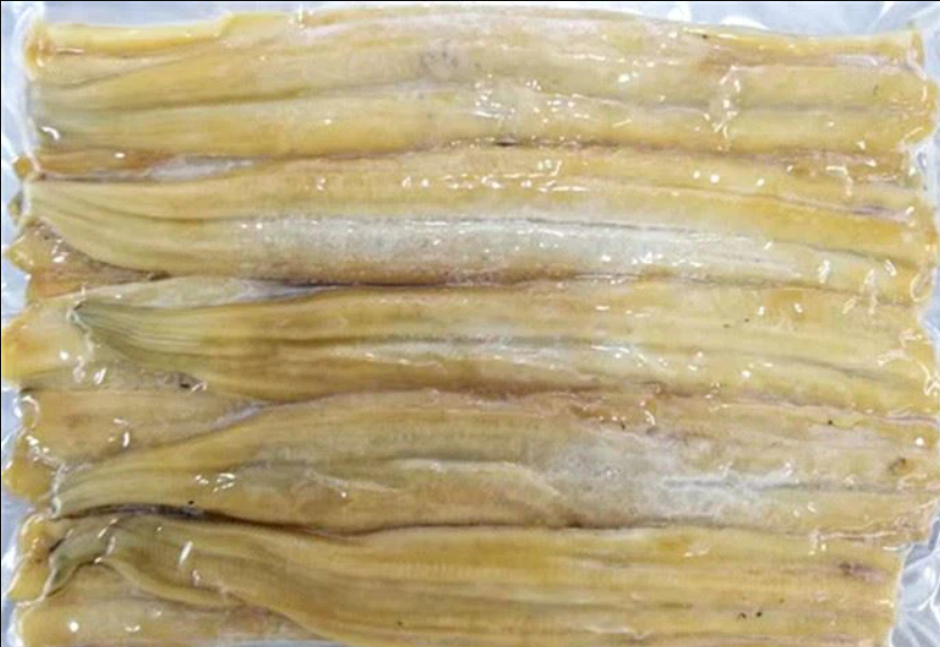 फ्रोजन कॉंगर ईल पैकेजिंग: मेसन जार
