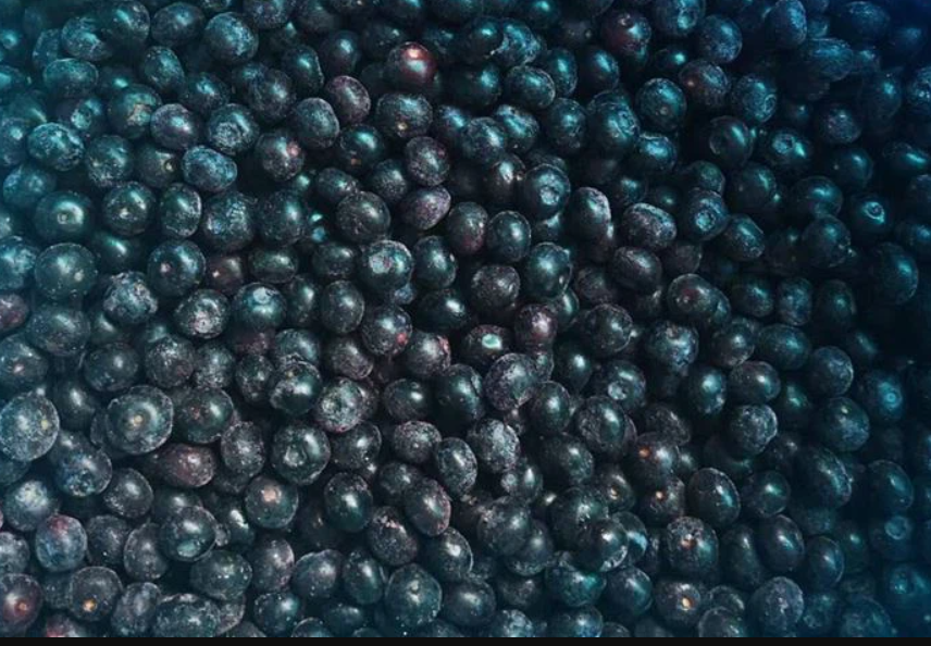 Frozen Blueberry Packaging: Mason Jar
