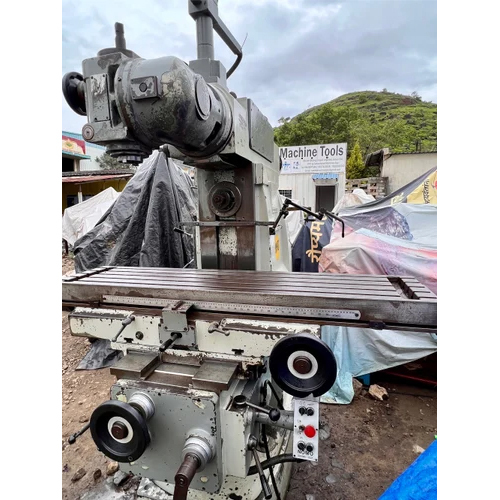 Arno Universal Milling Machine - Cast Iron, White Color | Plc Control, High Performance, High Efficiency, Automatic Operation