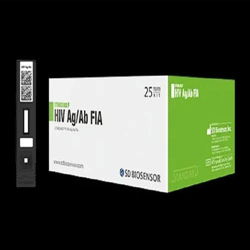 Automatic Sd Biosensor Standard F Hiv Ag-ab Fia Test Kit