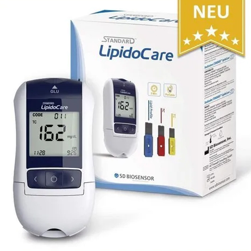 Plastic Sd Biosensor Lipidocare Lipid Profile Meter