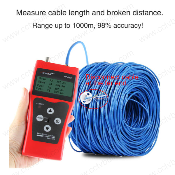 Wire Fault Locator / Tracker / Tester / Measurement Nf-308