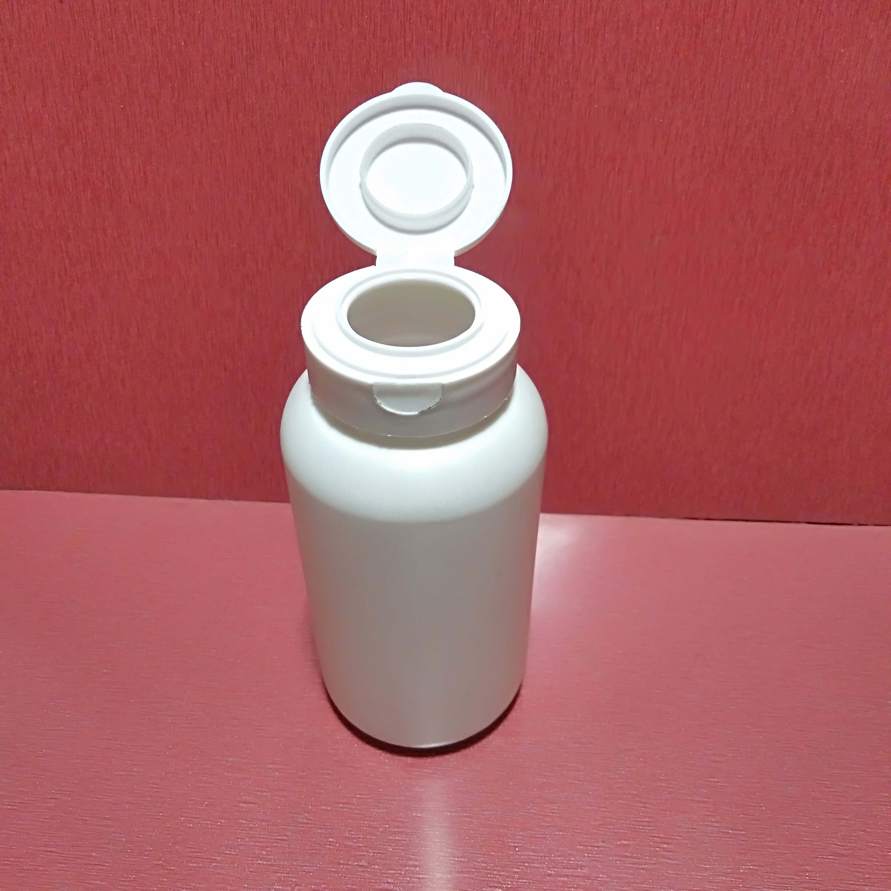 Tablet Container - Rigid Plastic, Round Design | Versatile For Various Sizes And Shapes In Pharmaceutical Packaging