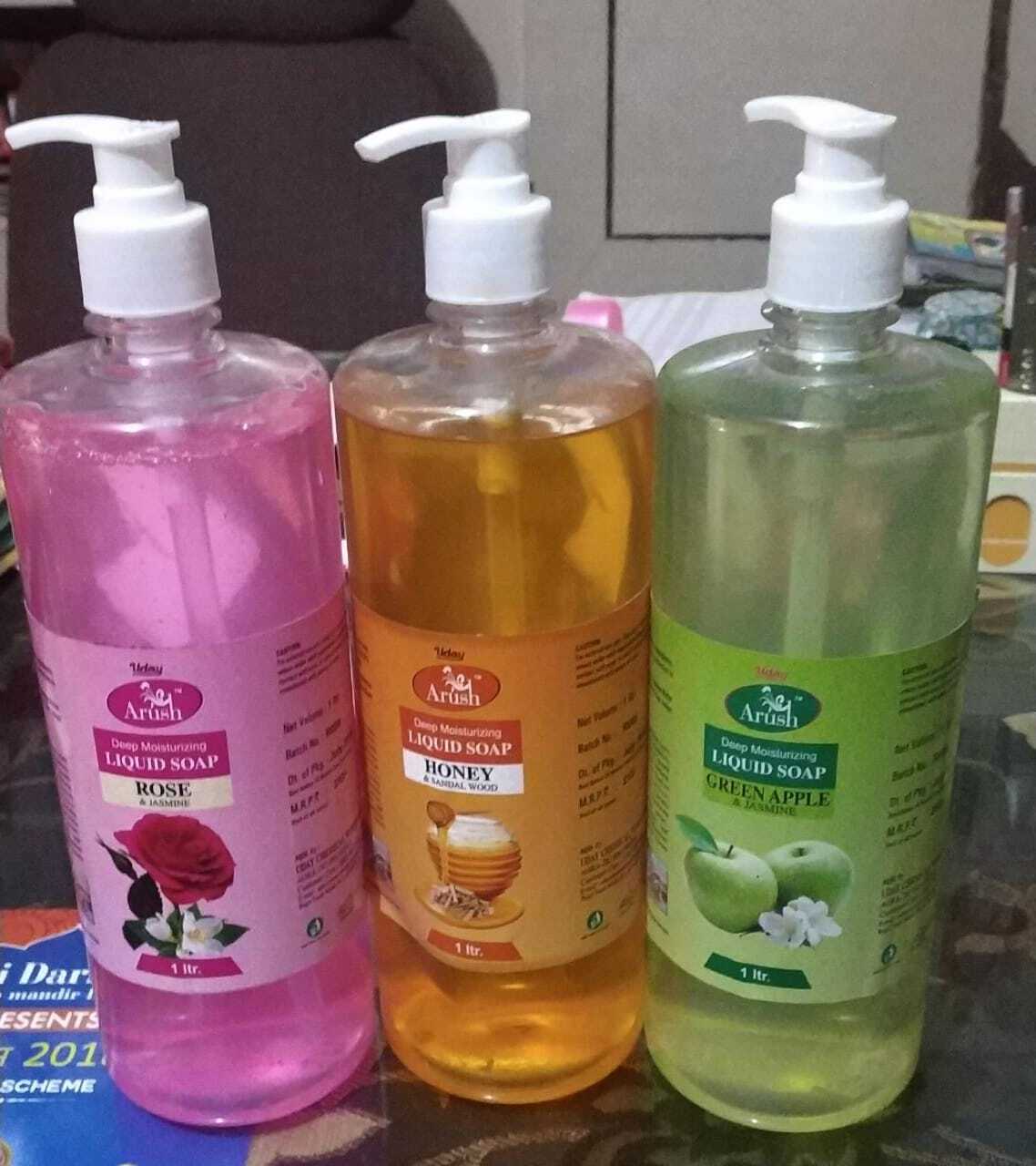 Hand Wash Bottle - Durable Plastic Design | Versatile Use For Home And Office