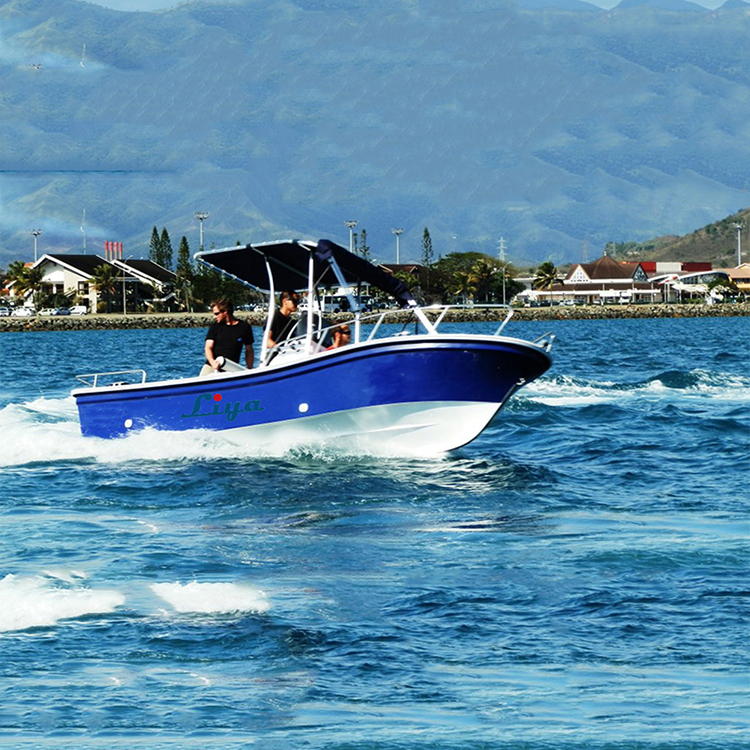 Liya 19feet Frp Leisure Boat Commercial Fishing Vessel For Sale Capacity: 989 Kg/hr