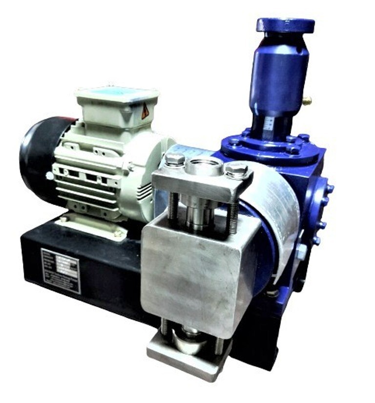 Blue Alum Dosing Pumps