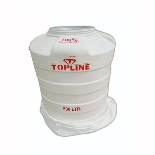 White Topline Water Storage Tank