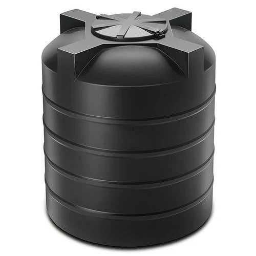 Black 500Ltr Water Storage Tank