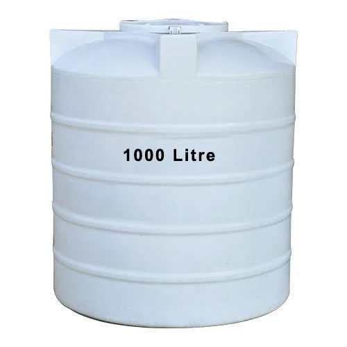 Plastic 1000L White Water Tank