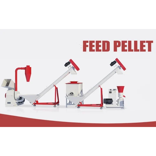 Semi Automatic Chicken Feed Pellet Making Machine