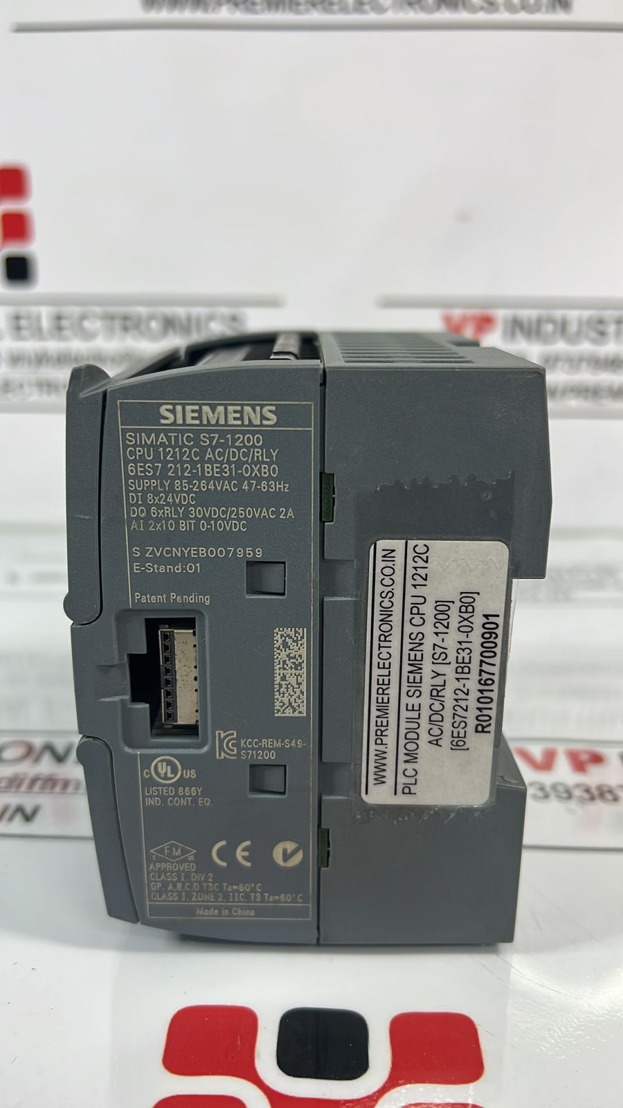 Siemens Plc Module Cpu 1212c 6es7212-1be31-0xb0 - Application: Industrial