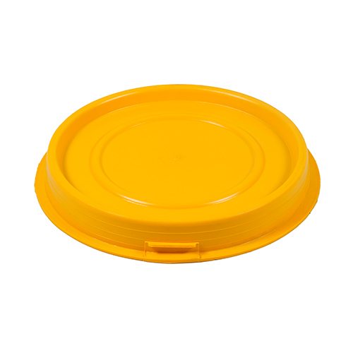 Yellow 10 Inch Plastic Lid