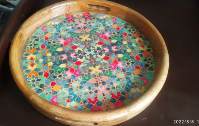 Round Serving Platter