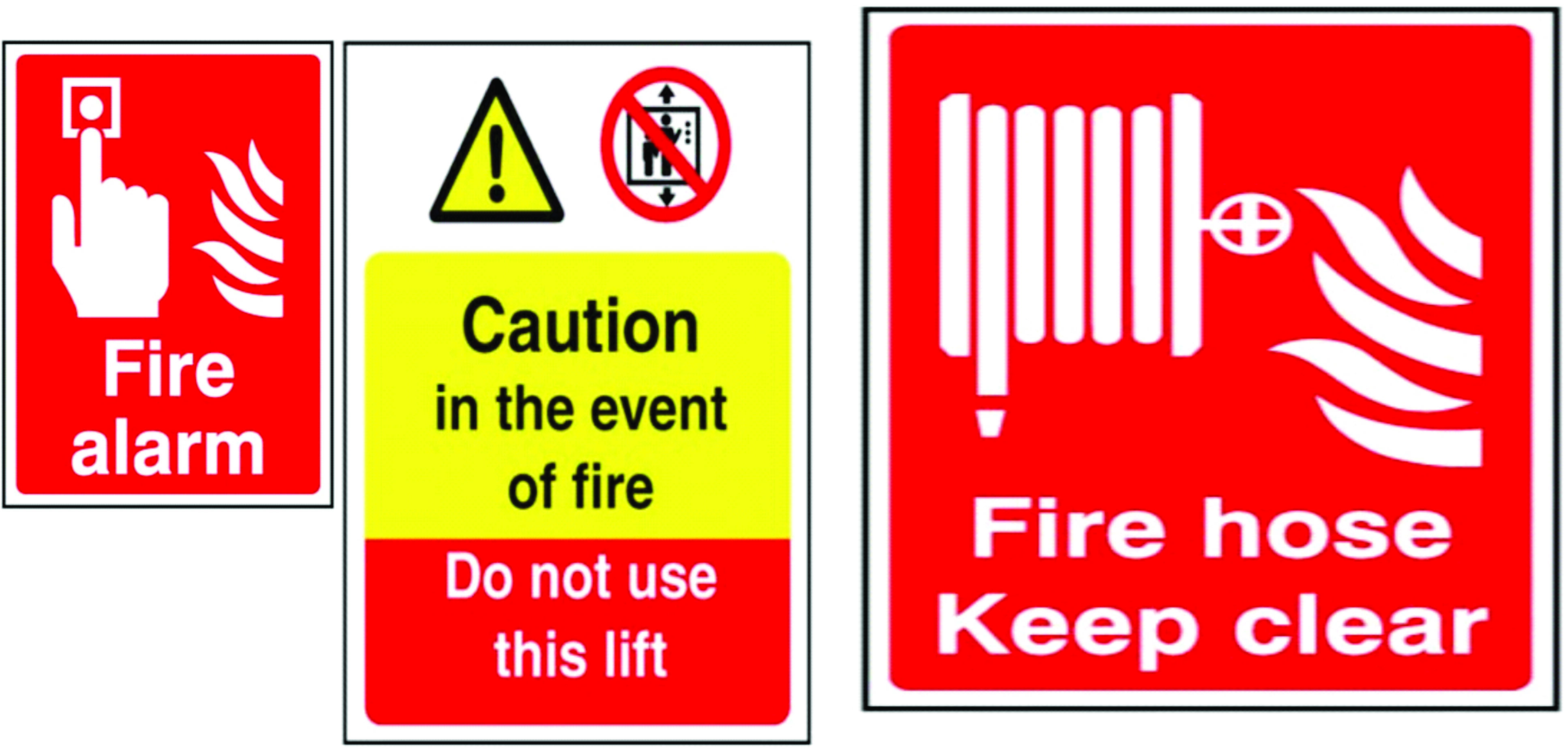 Vinyl Safety Sign
