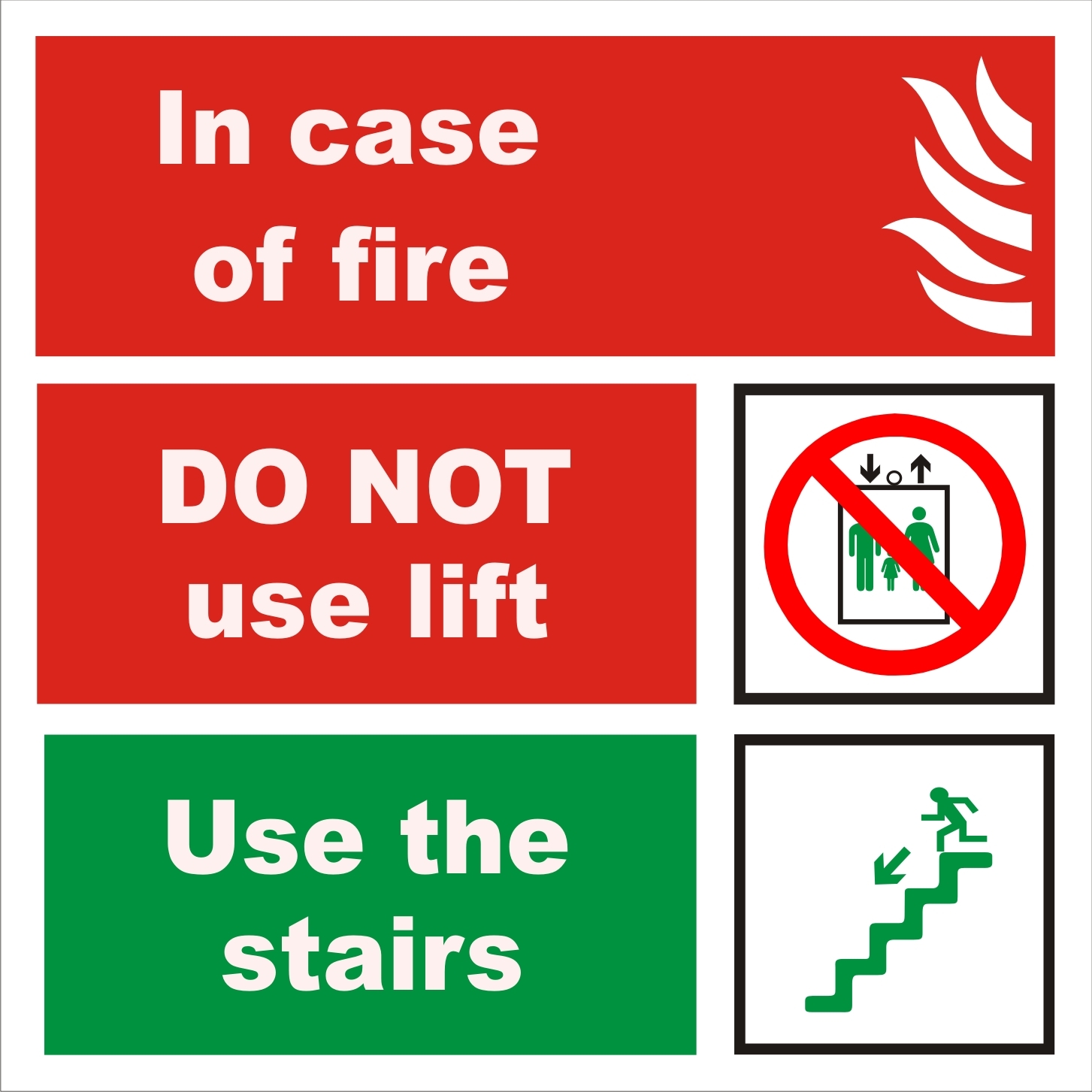 Vinyl Safety Sign