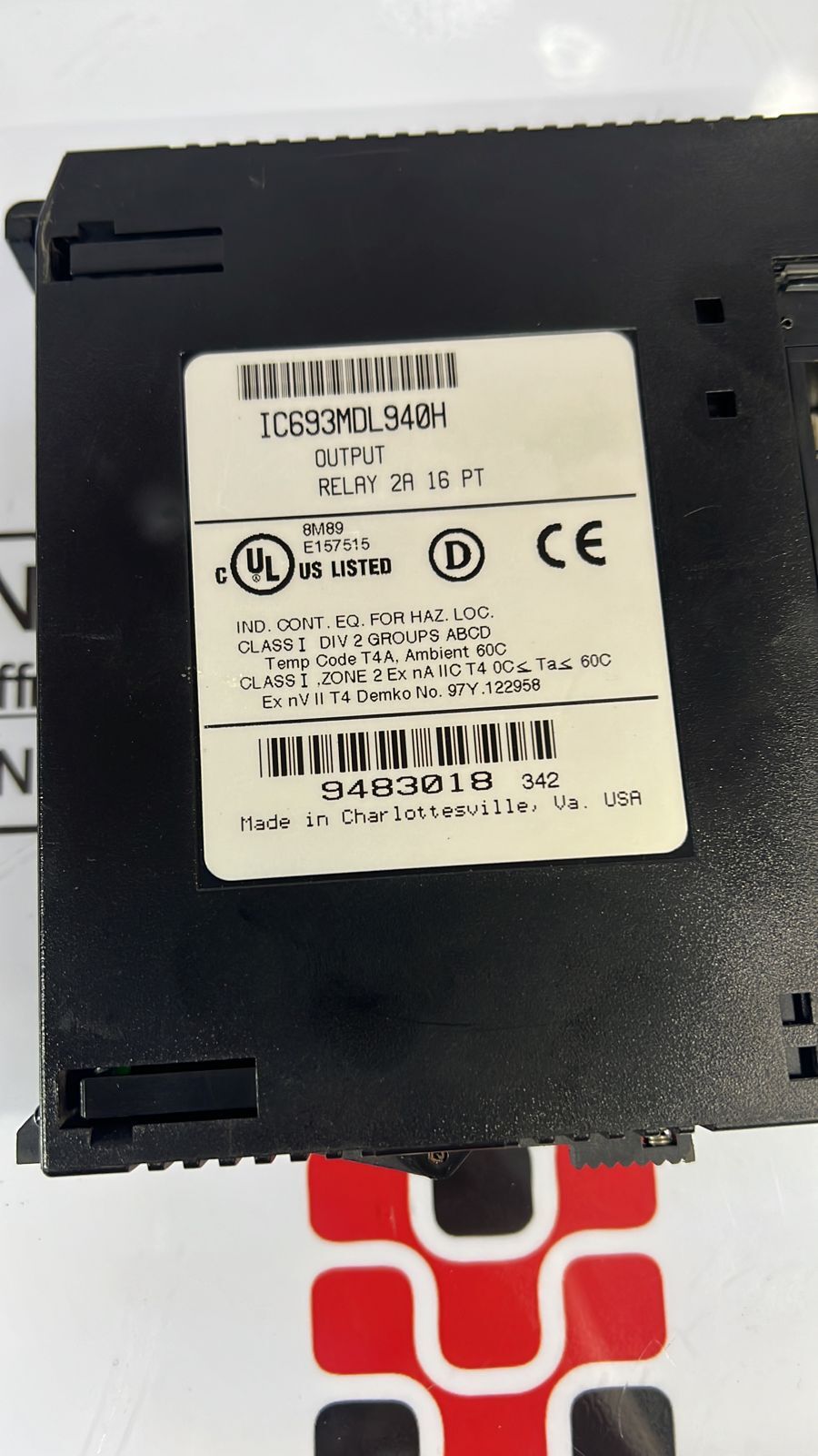 Ge Fanuc Relay Module - 24volt Output, Ip55 Protection Level | 200grms Weight, 12x5x9 Cm Dimensions, Industrial Application